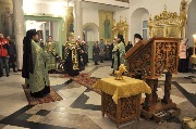 Полиелей на Утрени накануне праздника.